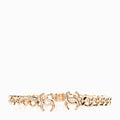 Chanel Metal CC Chain Link Choker Necklace L Gold