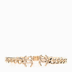 Chanel Metal CC Chain Link Choker Necklace L Gold