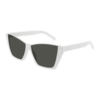 Saint Laurent Sunglasses Cat Eye Full Rim, Havana Frame and Green Lens SL369KATE002