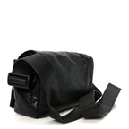 Balenciaga Arena Calfskin Small Monaco Flap Bag Black