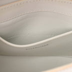 Balenciaga Box Calfskin Small XX Flap Stretch Bag White
