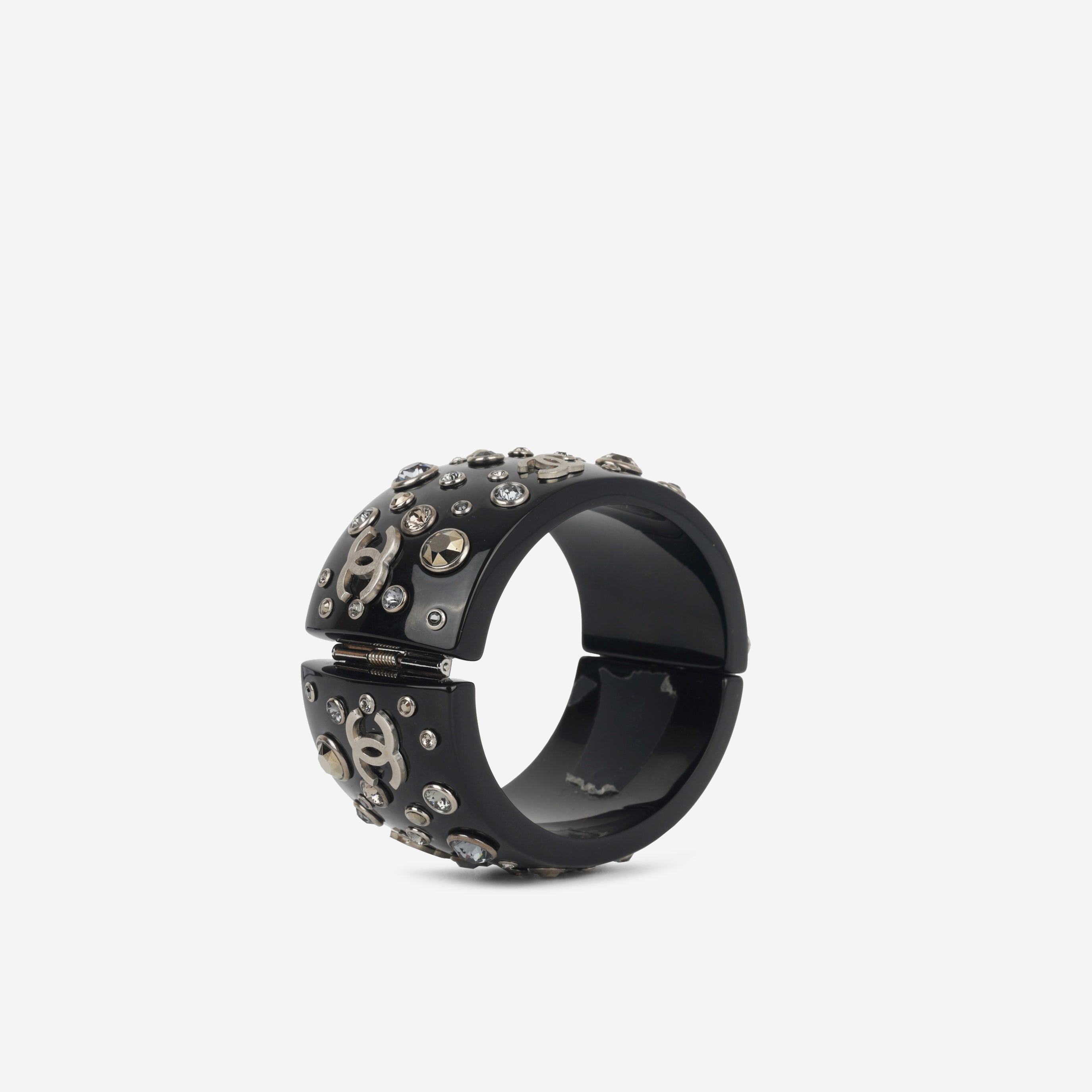 Chanel Crystal CC Bangle