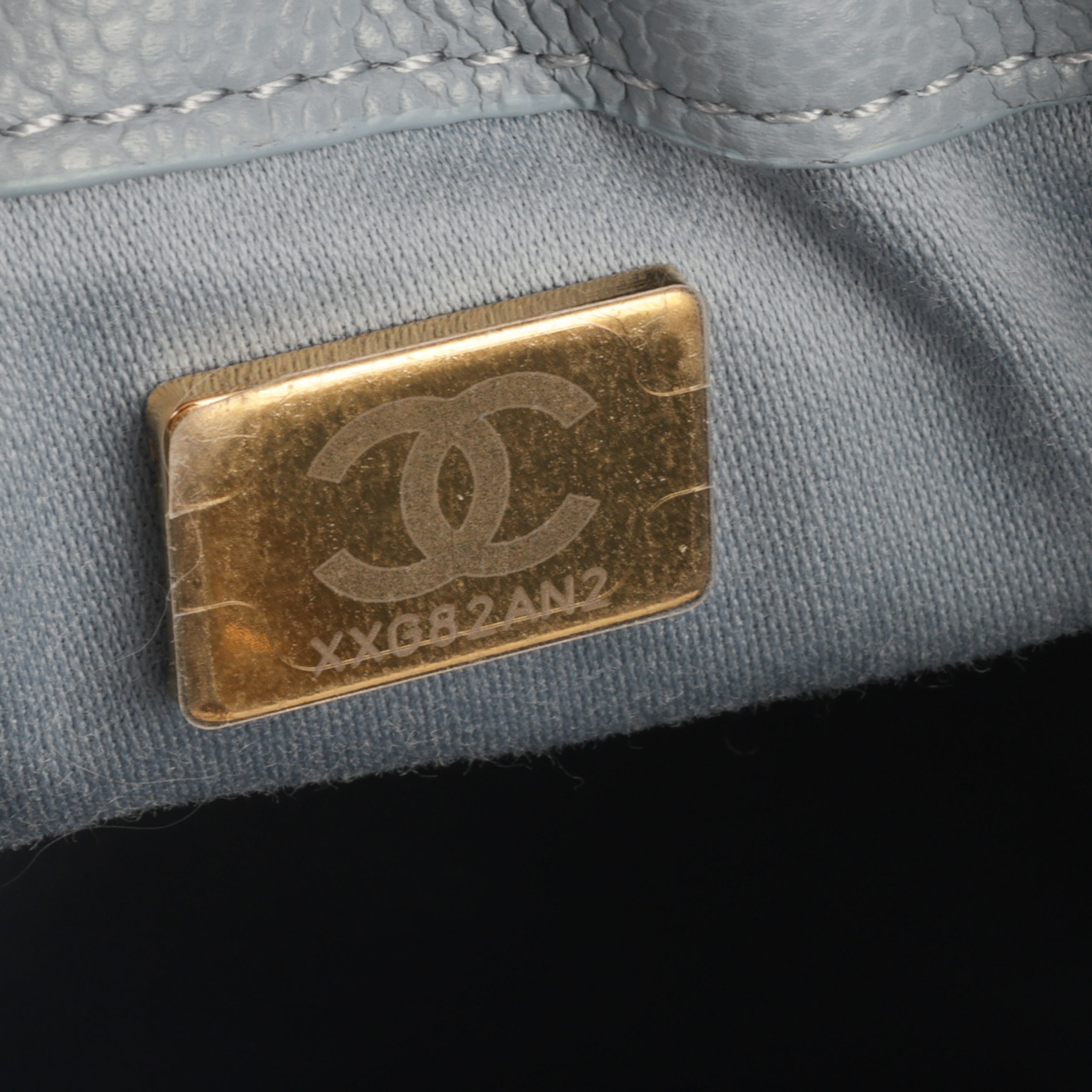 Chanel Small 25 Hobo - Light Blue Caviar | Gold Hardware
