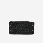Chanel Small 25 Hobo - Black Tweed | Gold Hardware
