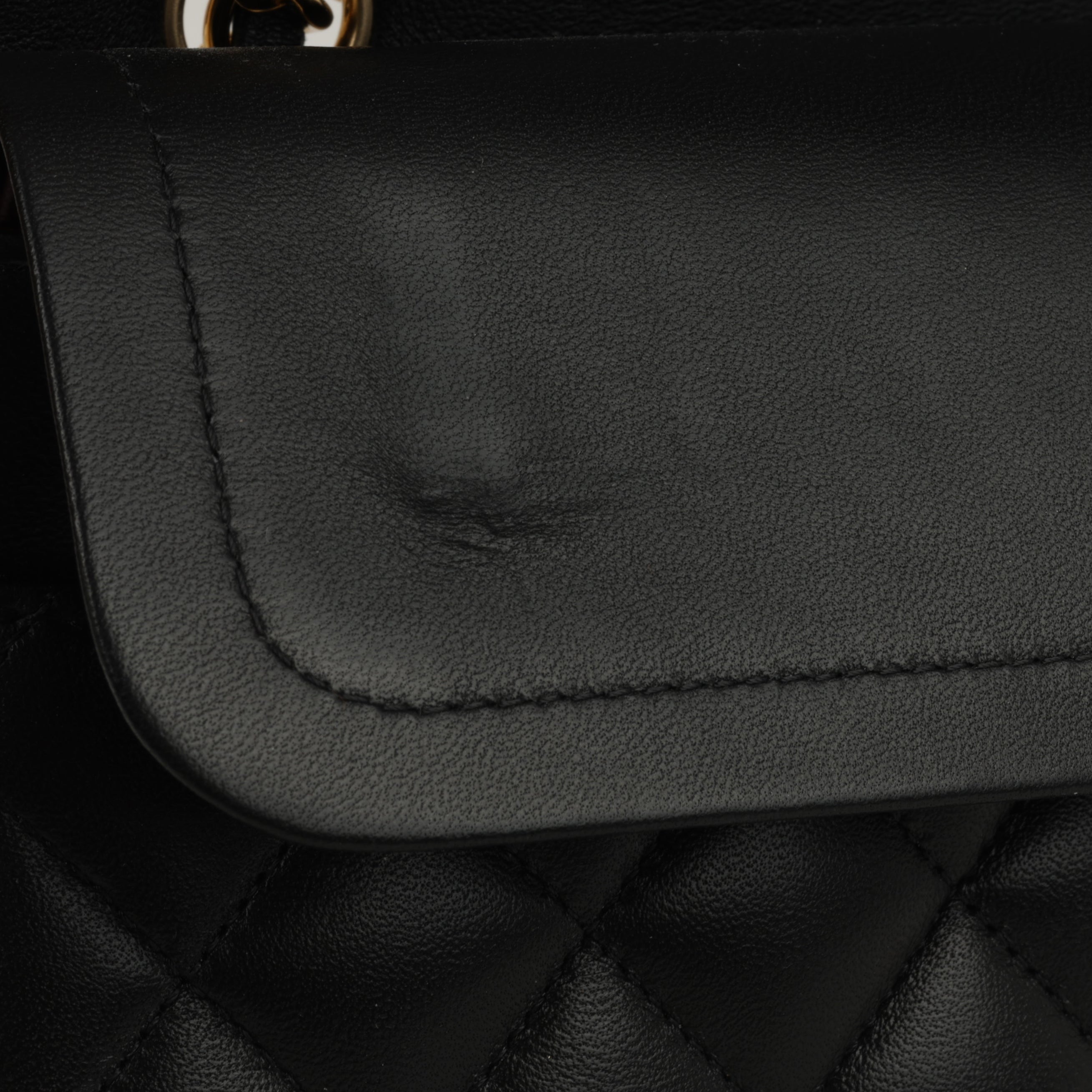 Chanel Medium Classic Flap - Black Lambskin | Gold Hardware