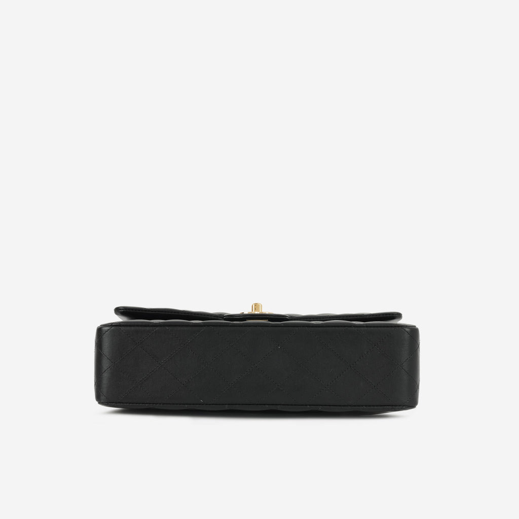Chanel Medium Classic Flap - Black Lambskin | Gold Hardware