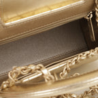Chanel Small Kelly Re-Edition - Champagne Metallic Lambskin | Champagne Gold Hardware