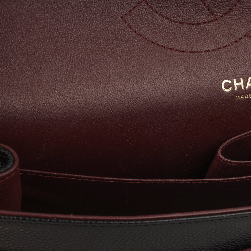 Chanel Classic Jumbo Double Flap - Black Caviar | Gold Hardware