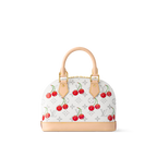 Louis Vuitton x TM Alma BB Monogram cherry coated canvas