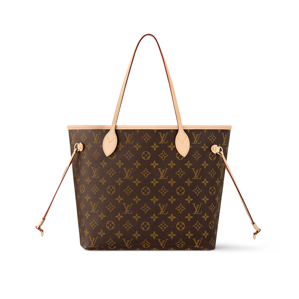 Louis Vuitton Neverfull MM Monogram Mid Size Cherry Red Tote