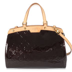 Louis Vuitton Amarante Monogram Vernis Brea GM