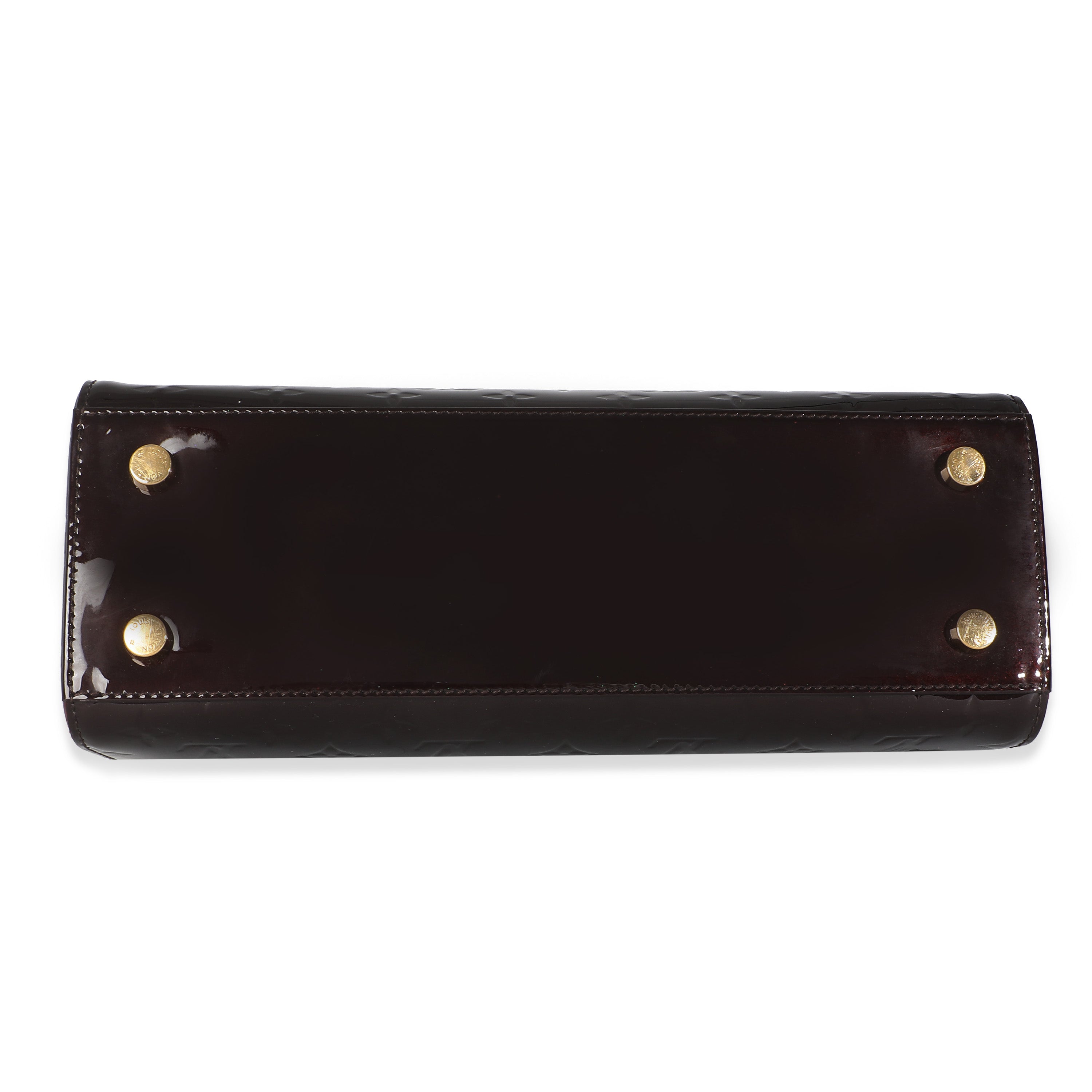 Louis Vuitton Amarante Monogram Vernis Brea GM