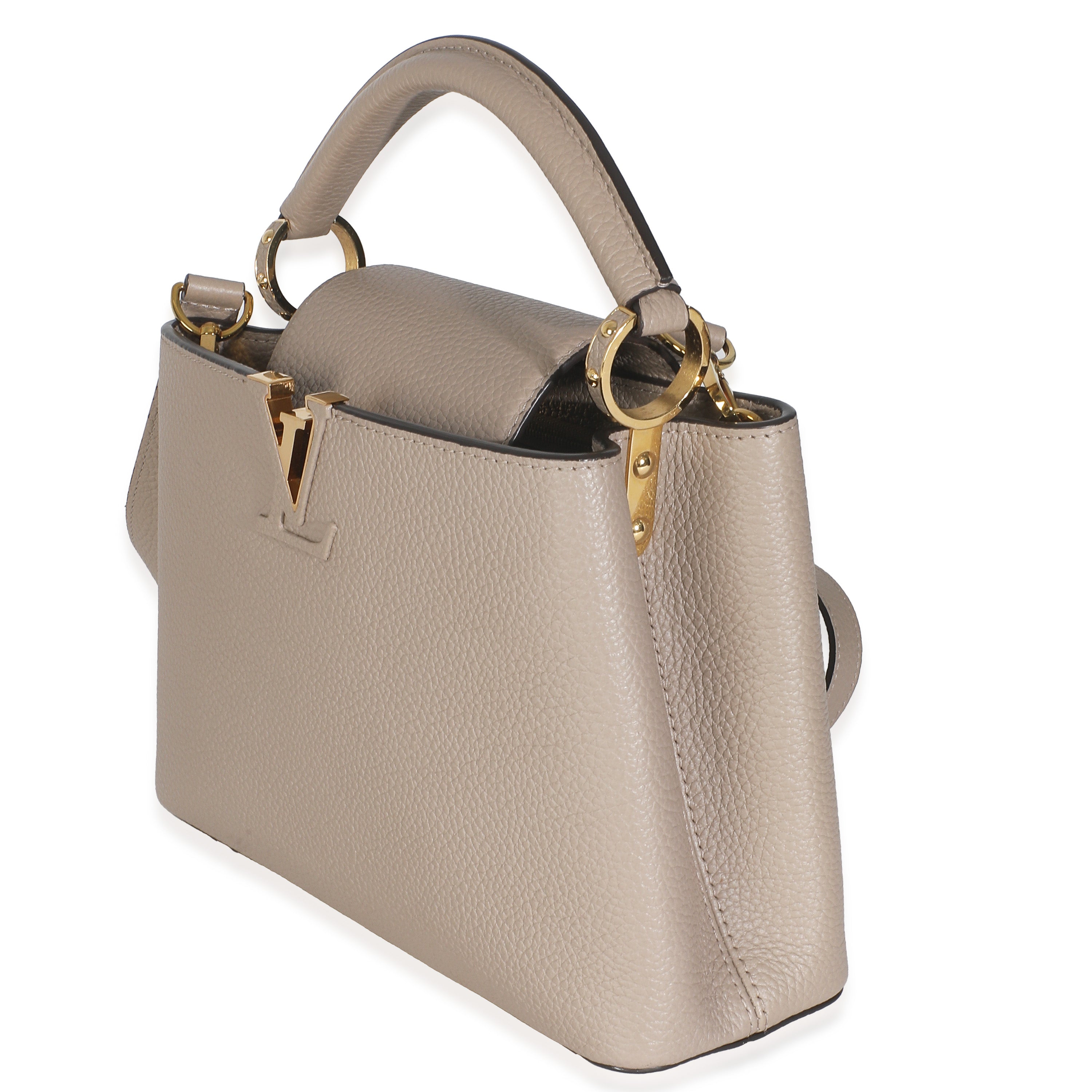 Louis Vuitton Galet Taurillon Capucines BB