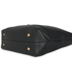 Louis Vuitton Black Grained Calfskin Low Key Cabas MM