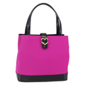 Saint Laurent Vintage Handbag Nylon Pink Nylon Handbag (Authentic Pre-Loved)