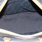 Saint Laurent Vintage Handbag Canvas Black Canvas Handbag (Authentic Pre-Loved)