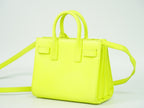 Saint Laurent Sac De Jour Nm Bag Leather Yellow Leather Handbag (Authentic Pre-Loved)