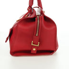 Saint Laurent Classic Y Cabas Leather Red Leather Handbag (Authentic Pre-Loved)