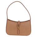 Saint Laurent Le 5 A 7 Hobo Leather Beige Leather Handbag (Authentic Pre-Loved)
