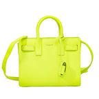 Saint Laurent Sac De Jour Nm Bag Leather Yellow Leather Handbag (Authentic Pre-Loved)