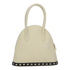 Saint Laurent Vintage Handbag Leather White Leather Handbag (Authentic Pre-Loved)
