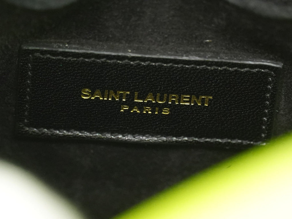 Saint Laurent Sac De Jour Nm Bag Leather Yellow Leather Handbag (Authentic Pre-Loved)