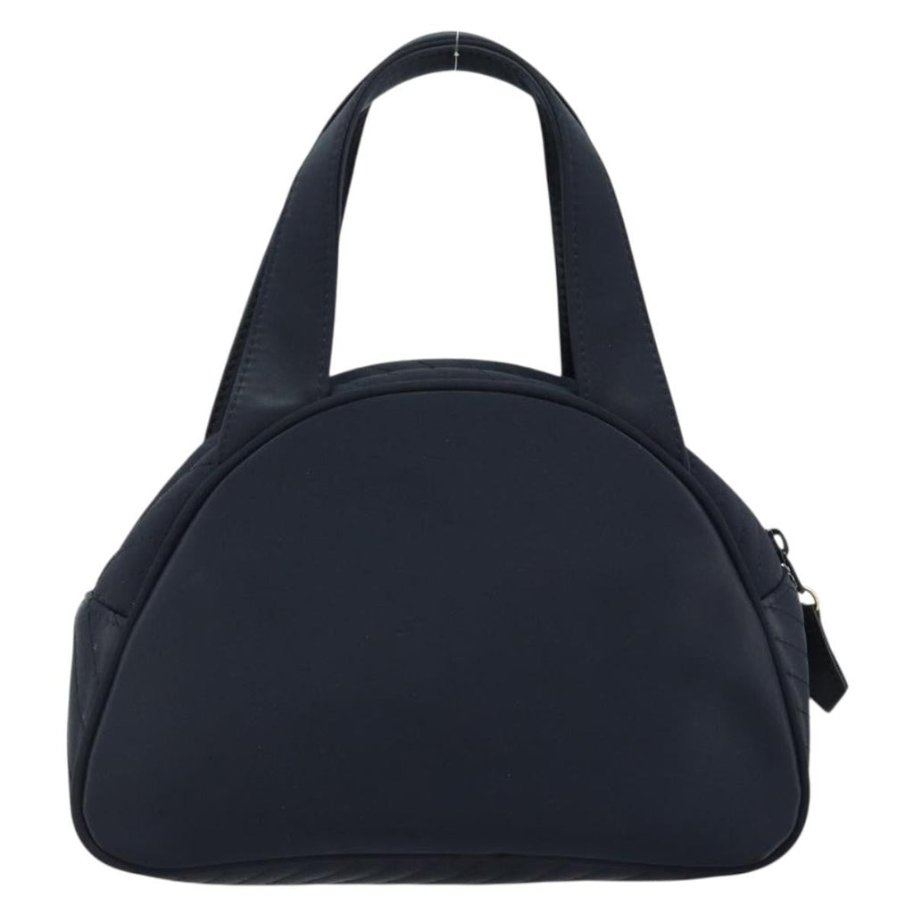 Saint Laurent Vintage Handbag Nylon Black Nylon Handbag (Authentic Pre-Loved)