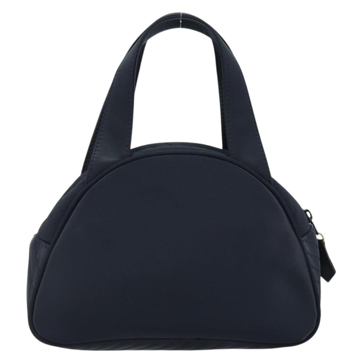 Saint Laurent Vintage Handbag Nylon Black Nylon Handbag (Authentic Pre-Loved)