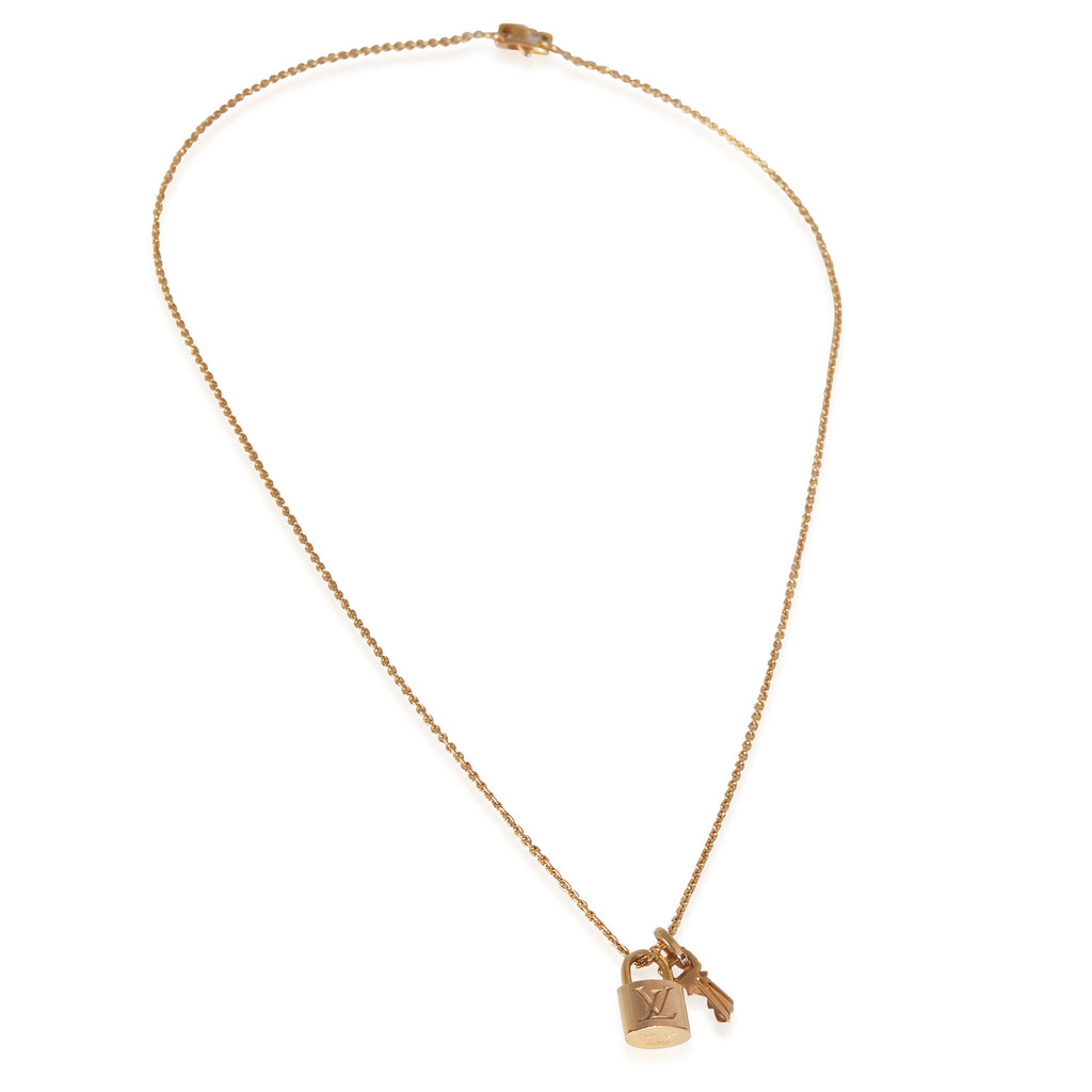 Louis Vuitton Yellow Gold  Lockit Pendant