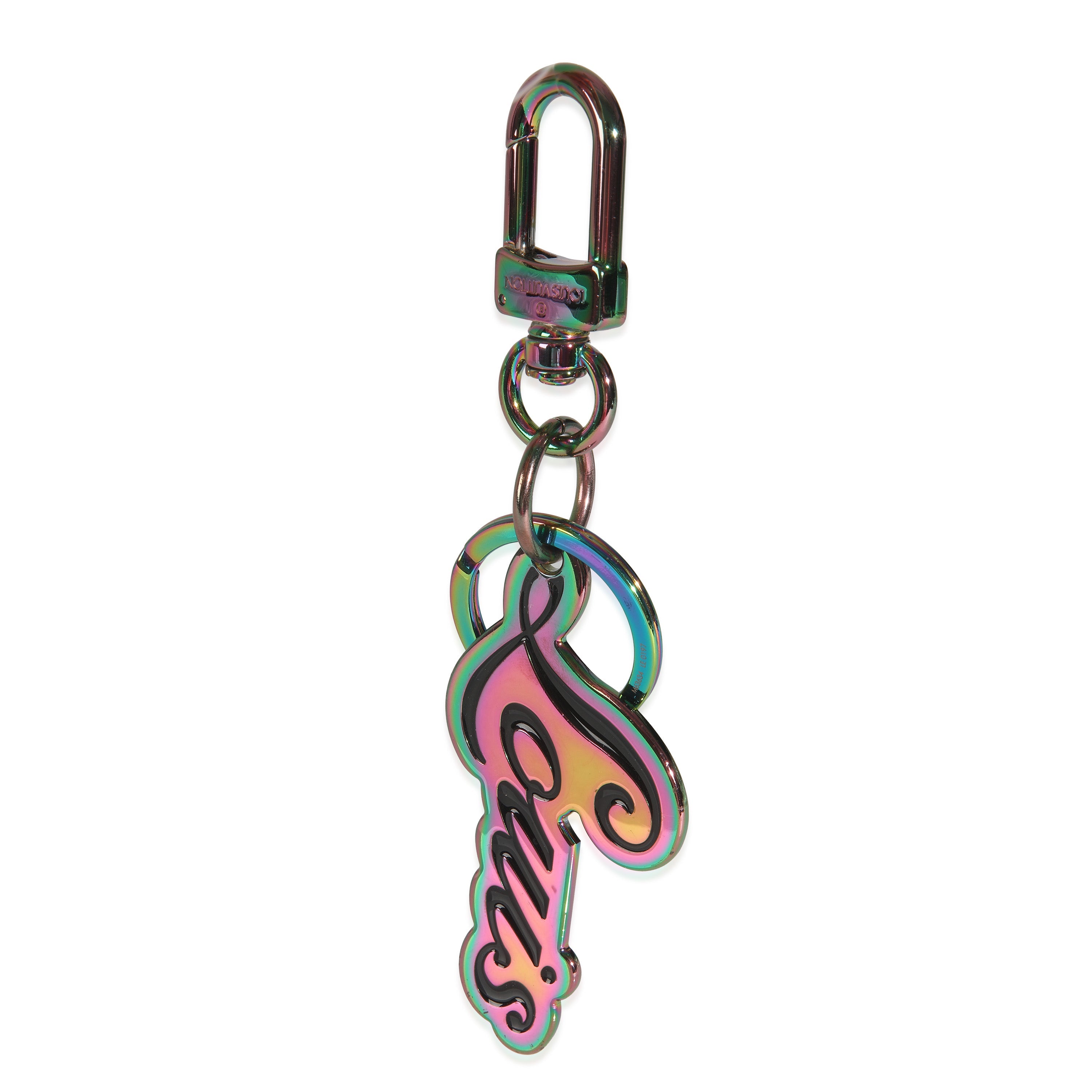 Louis Vuitton Iridescent Signature Key Ring