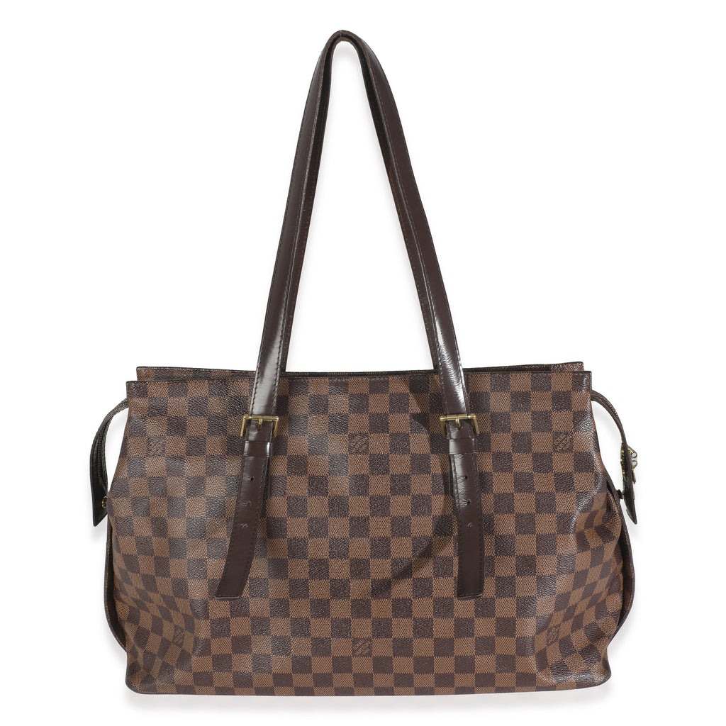 Louis Vuitton Damier Ebene Canvas Chelsea Zip Tote
