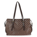 Louis Vuitton Damier Ebene Canvas Chelsea Zip Tote