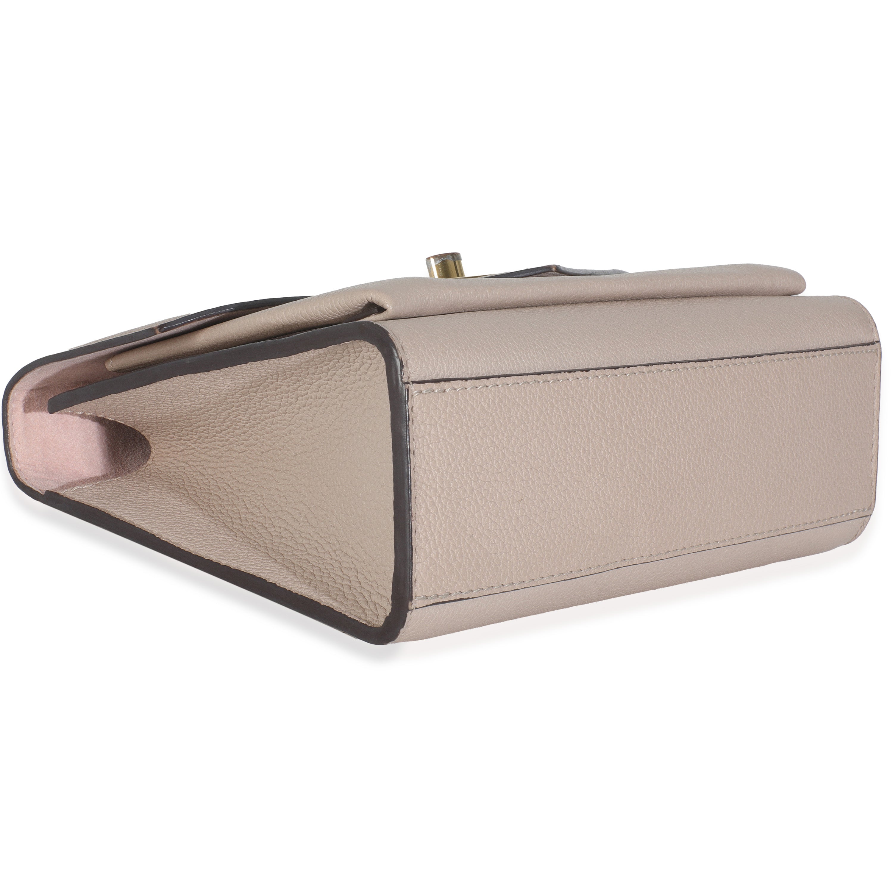 Louis Vuitton Pink Calfskin Mylockme Chain Bag BB