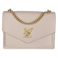 Louis Vuitton Pink Calfskin Mylockme Chain Bag BB