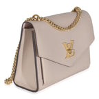 Louis Vuitton Pink Calfskin Mylockme Chain Bag BB
