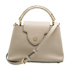 Louis Vuitton Galet Python Taurillon Capucines MM