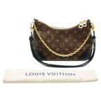 Louis Vuitton Black Monogram Canvas Boulogne NM