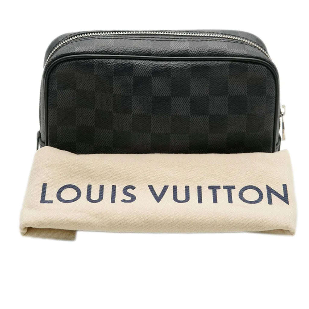 Louis Vuitton Louis Vuitton Damier Graphite Canvas Toilet Pouch PM