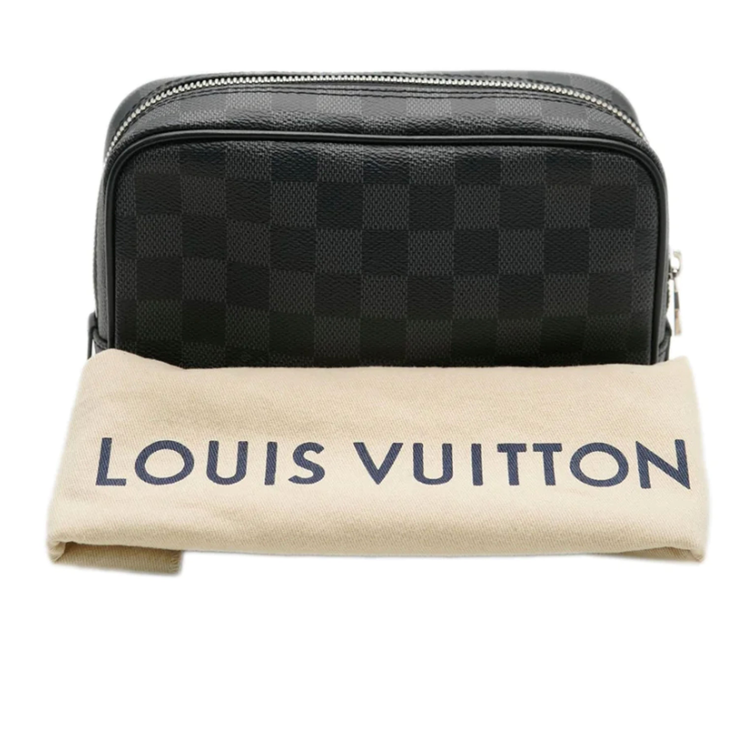 Louis Vuitton Louis Vuitton Damier Graphite Canvas Toilet Pouch PM
