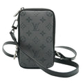 Louis Vuitton Reverse Monogram Eclipse Canvas Double Phone Pouch NM