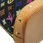 Louis Vuitton Black Multicolore Monogram Canvas Alma PM