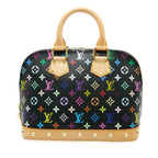 Louis Vuitton Black Multicolore Monogram Canvas Alma PM
