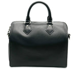 Louis Vuitton Black Epi Speedy Bandouliere 25