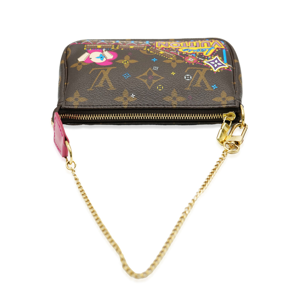 Louis Vuitton Monogram Canvas Christmas Animation Mini Pochette Accessoires