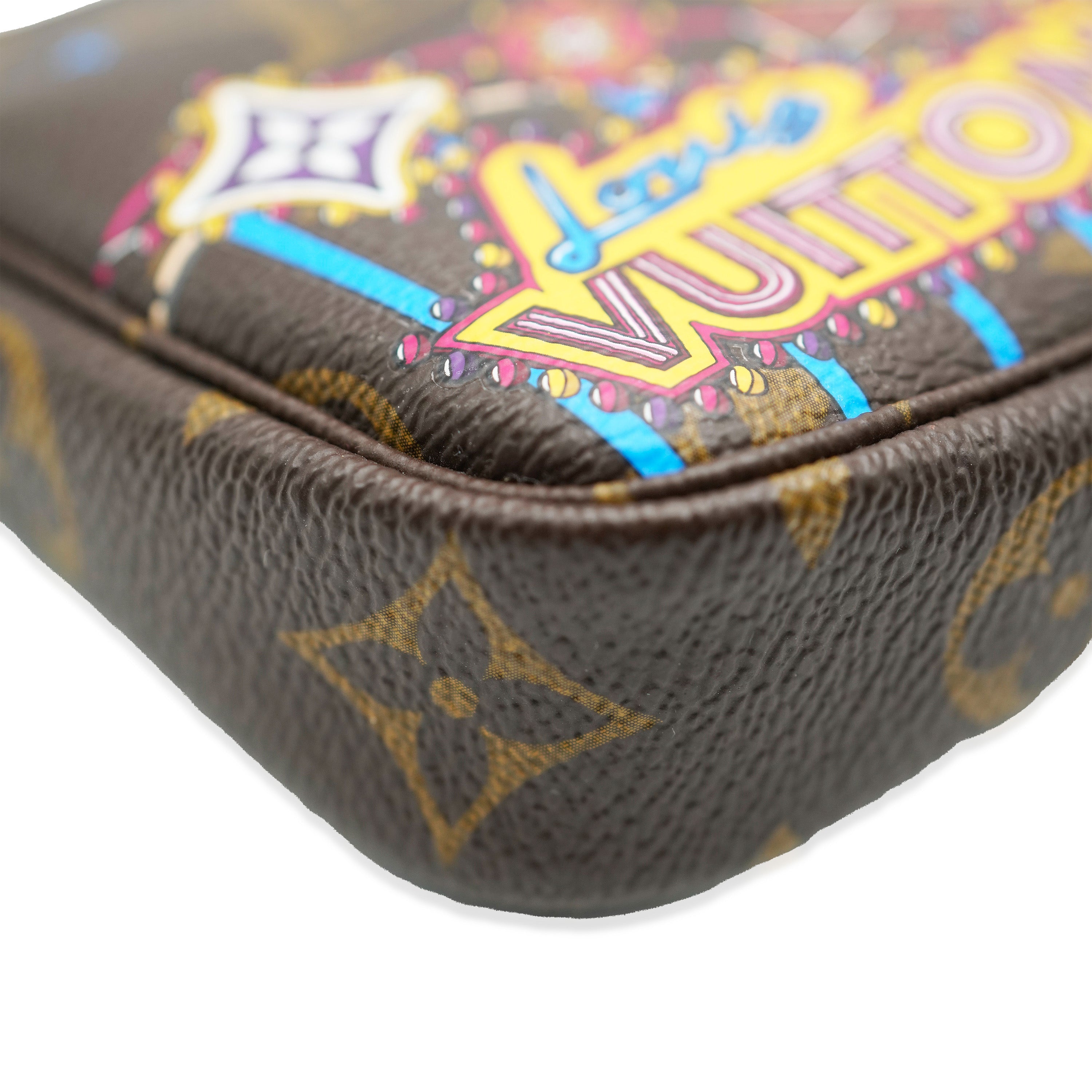 Louis Vuitton Monogram Canvas Christmas Animation Mini Pochette Accessoires