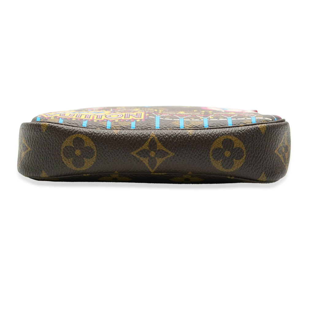 Louis Vuitton Monogram Canvas Christmas Animation Mini Pochette Accessoires