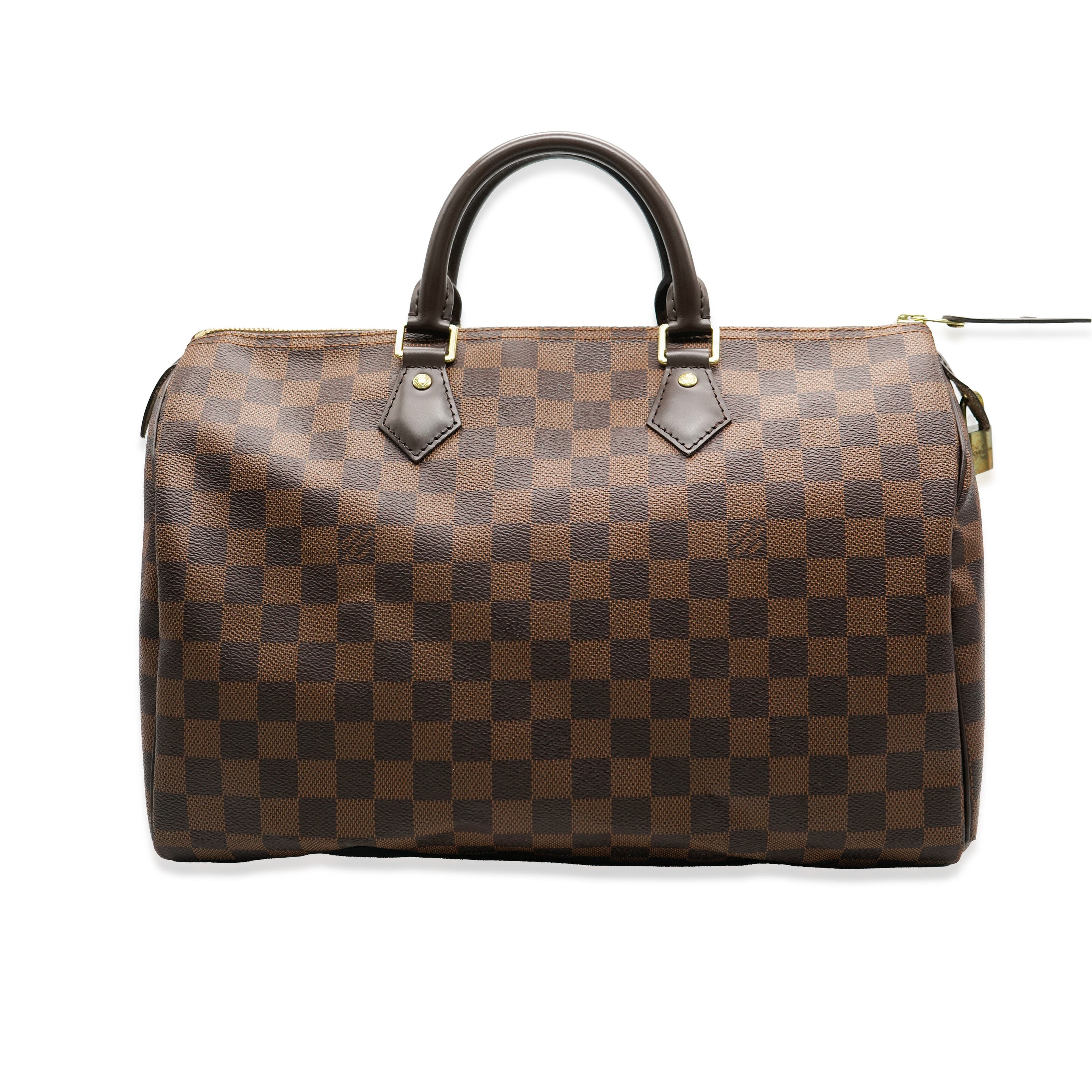 Louis Vuitton Damier Ebene Canvas Speedy 35