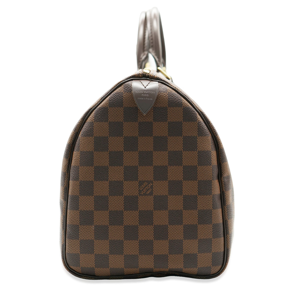 Louis Vuitton Damier Ebene Canvas Speedy 35