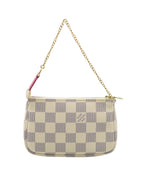 Louis Vuitton Damier Azur Canvas Christmas Animation Mini Pochette Accessories