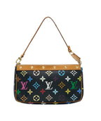Louis Vuitton x Takashi Murakami Multicolore Monogram Canvas Pochette Accessorie